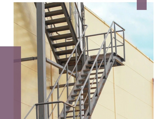 Пожарные лестницы в Балакове от 12212 руб. — монтаж и продажа | ПРОЛЁТ-Блк