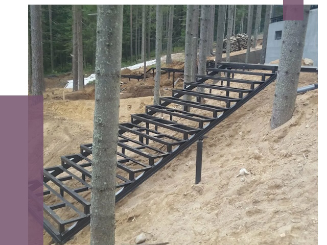 Монтаж металлических лестниц в Балакове от 13485 руб. 