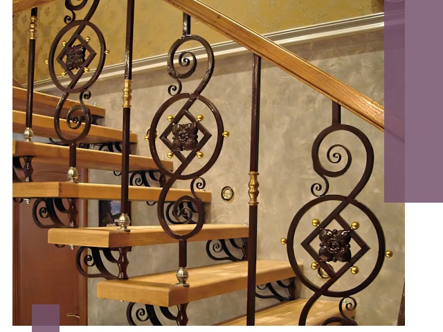 Изготовление кованых лестниц под ключ в Балакове