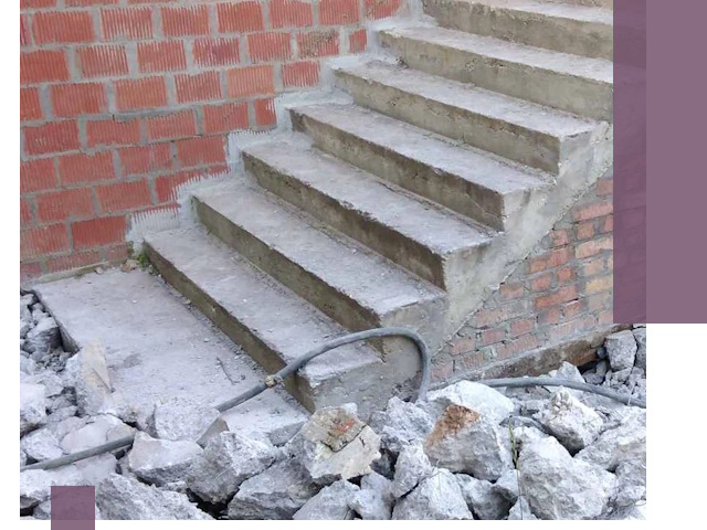 Демонтаж бетонных лестниц в Балакове: быстро и безопасно