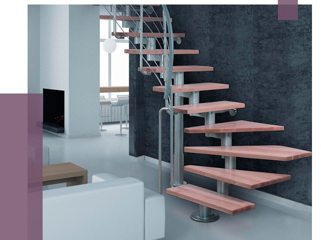 Модульные лестницы в Балакове от 16792 руб. — купить в ПРОЛЁТ-Блк