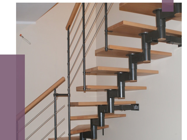 Изготовление модульных лестниц в Балакове от 11449 руб. 