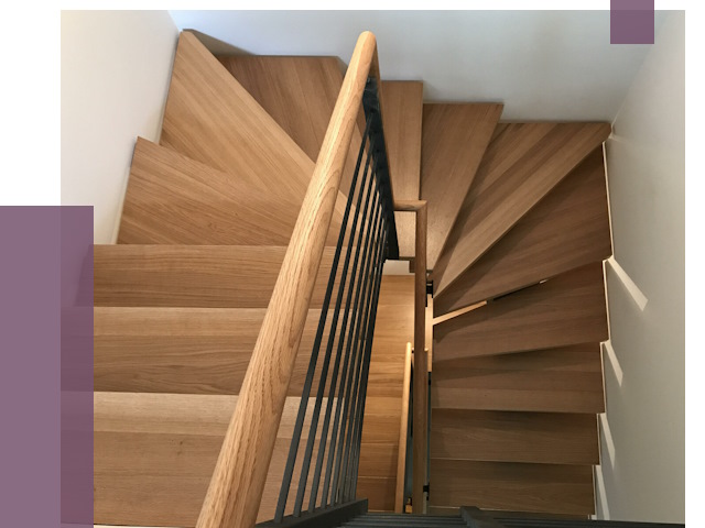 П-образные лестницы в Балакове под ключ от 48341 руб. | ПРОЛЁТ-Блк