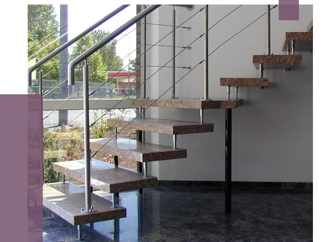 Лестницы на больцах в Балакове от 7938 руб. под ключ | ПРОЛЁТ-Блк