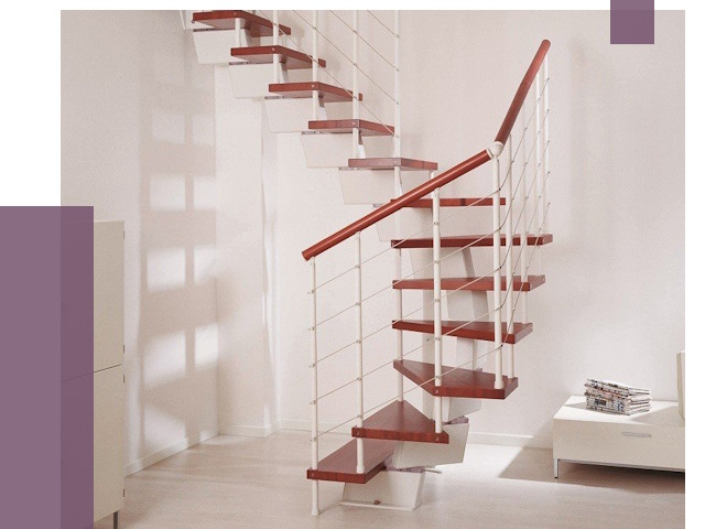 Изготовление лестниц на больцах в Балакове от 9668 руб. | ПРОЛЁТ-Блк