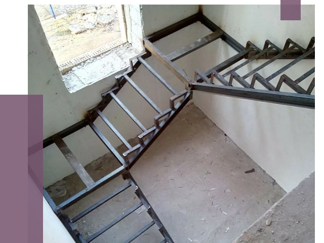 Монтаж лестниц на металлокаркасе в Балакове от 12721 руб. — ПРОЛЁТ-Блк