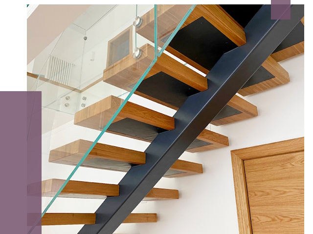 Лестницы на монокосоуре в Балакове от 18827 руб. под ключ | ПРОЛЁТ-Блк