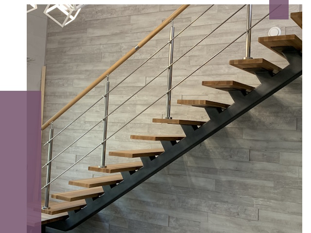 Изготовление лестниц на монокосоуре в Балакове от 75819 руб. 