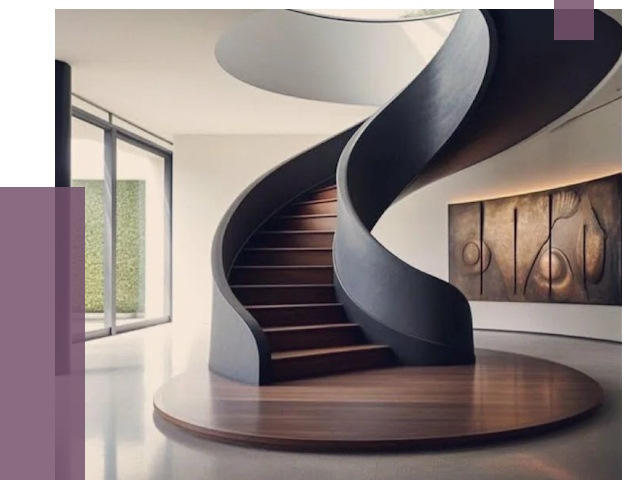 Элитные лестницы под заказ в Балакове от 188275 руб. — ПРОЛЁТ-Блк