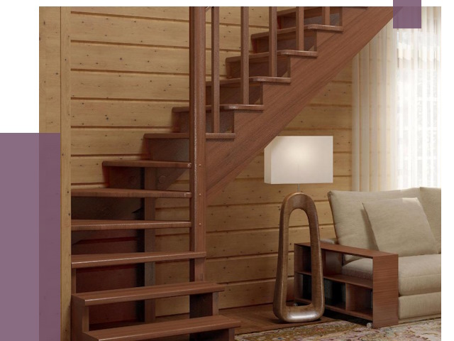 Лестницы эконом класса в Балакове от 18166 руб. бюджетные решения