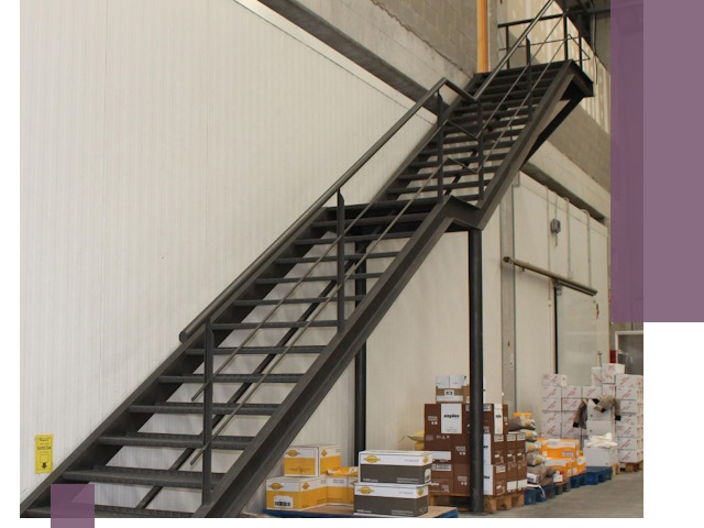 Лестницы для производства в Балакове — изготовление и монтаж