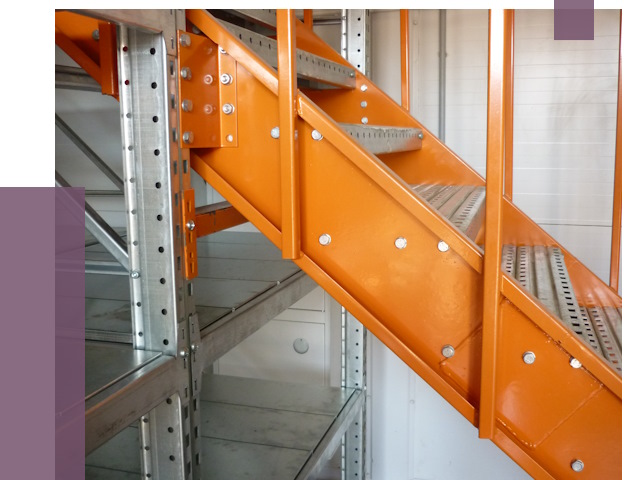 Лестницы для склада в Балакове от 76328 руб. — решения | ПРОЛЁТ-Блк