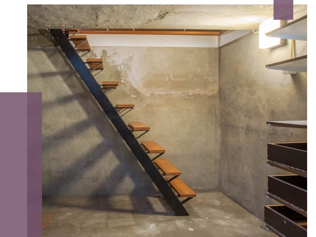 Лестницы в подвал в Балакове от 13077 руб. — монтаж | ПРОЛЁТ-Блк