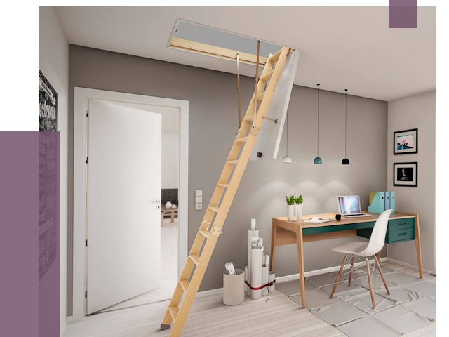 Чердачные лестницы в Балакове — от 14502 руб. | ПРОЛЁТ-Блк