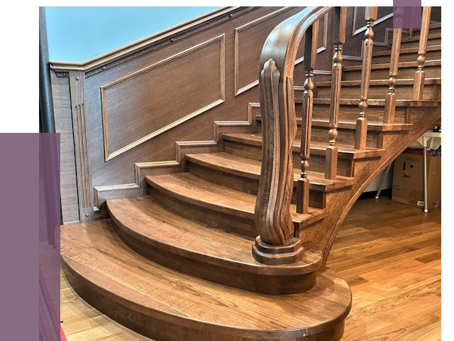 Дубовые лестницы под ключ в Балакове от 175553 руб. — ПРОЛЁТ-Блк