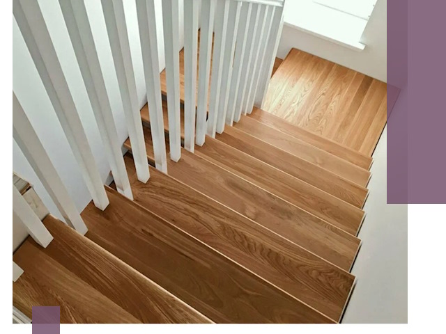 Лестницы из бука в Балакове: изготовление, монтаж и демонтаж