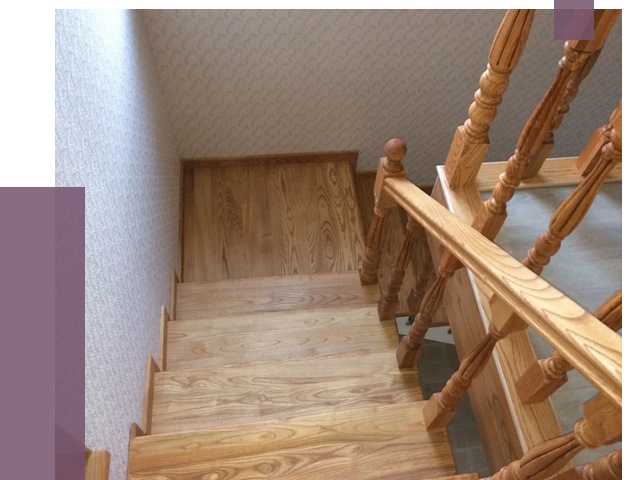 Сосновые лестницы в Балакове под ключ от 8040 руб.  | ПРОЛЁТ-Блк