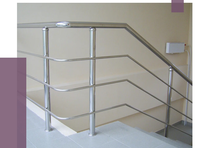 Алюминиевые перила в Балакове от 6310 руб. под ключ | ПРОЛЁТ-Блк