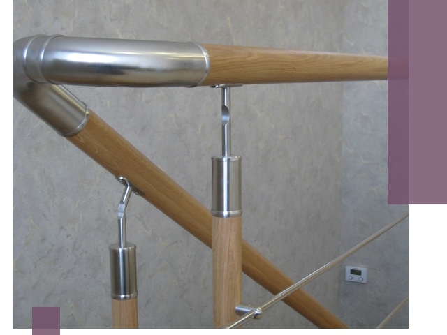 Комбинированные перила на заказ в Балакове — монтаж и производство