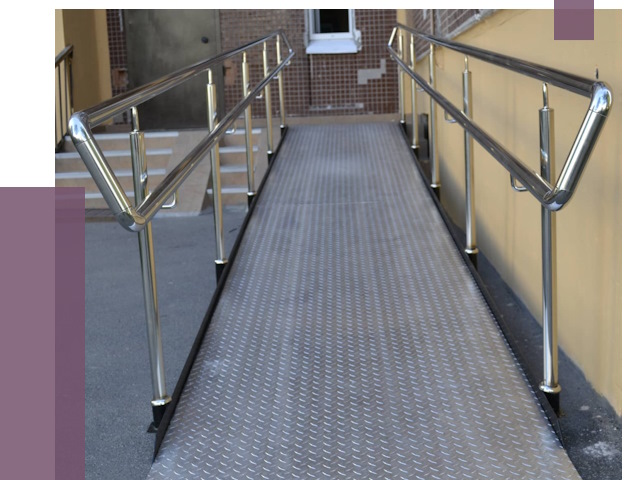 Пандусы в Балакове от 12212 руб. — установка для инвалидов | ПРОЛЁТ-Блк