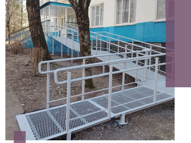 Пандусы под ключ в Балакове: изготовление, монтаж и демонтаж