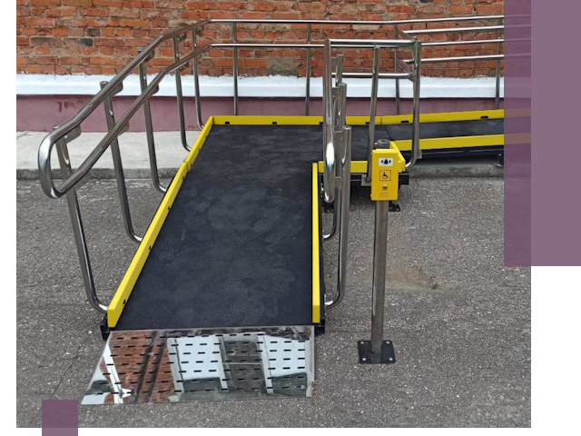 Изготовление наклонных пандусов для инвалидов в Балакове