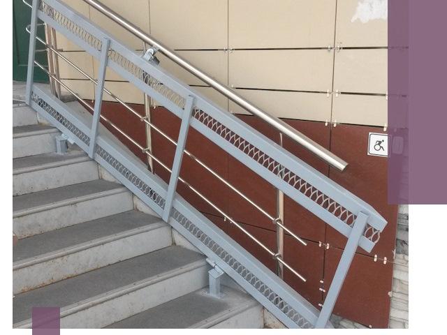 Изготовление откидных пандусов под ключ в Балакове