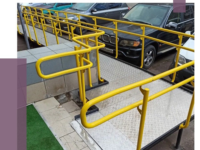 Стационарные пандусы в Балакове от 12212 руб. | ПРОЛЁТ-Блк