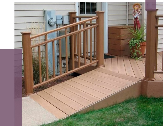 Пандус на крыльцо в Балакове под ключ от 7735 руб.