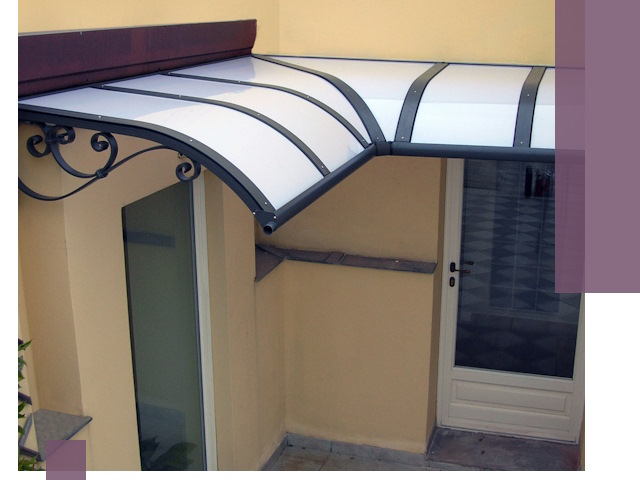 Монтаж козырьков любой сложности в Балакове под ключ