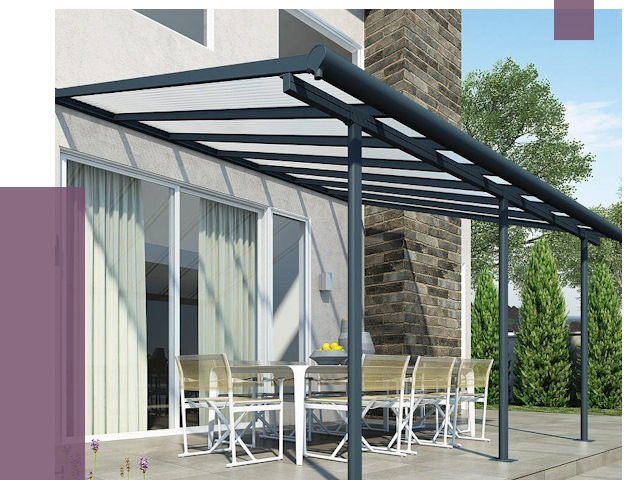 Навесы пристенные в Балакове от 9058 руб. — монтаж и установка | ПРОЛЁТ-Блк