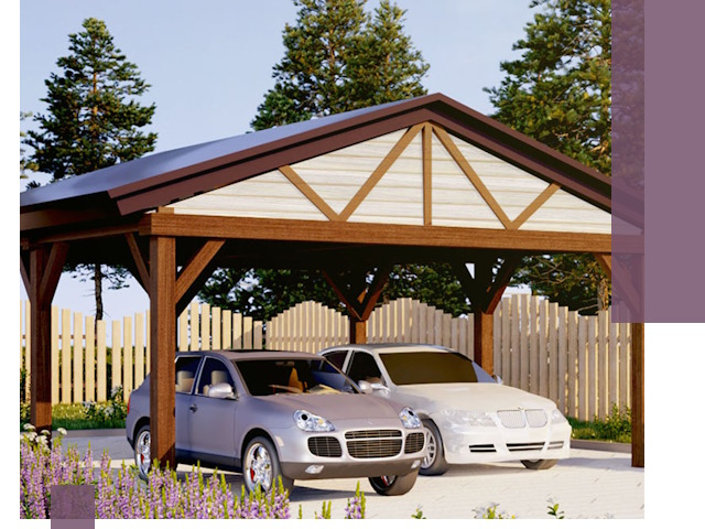 Навесы для автомобиля в Балакове — изготовление и монтаж