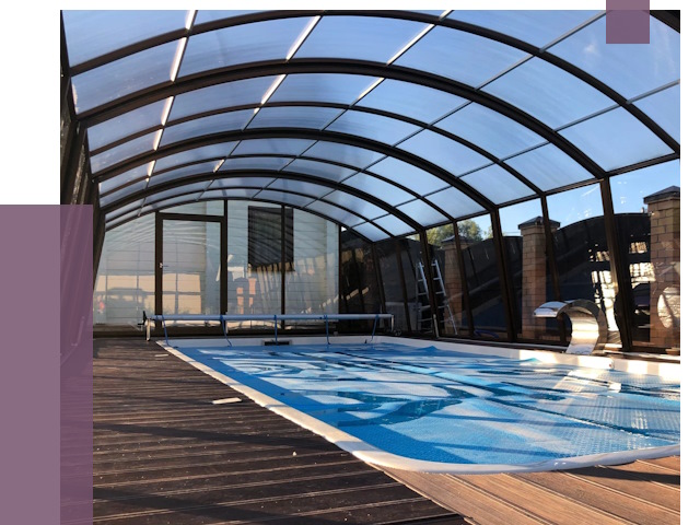 Навесы для бассейна в Балакове от 16690 руб. под ключ | ПРОЛЁТ-Блк