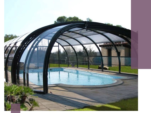 Навесы для бассейна в Балакове: изготовление и монтаж под ключ