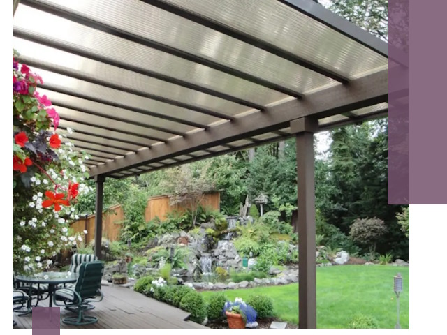 Навесы из поликарбоната под ключ в Балакове быстро и надёжно