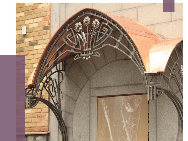 Арочные козырьки в Балакове от 14502 руб. 