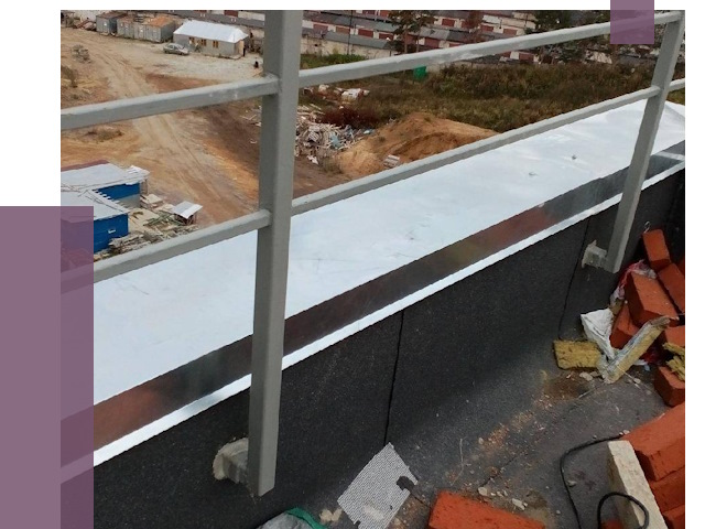 Монтаж парапетов в Балакове от 4274 руб.  | ПРОЛЁТ-Блк