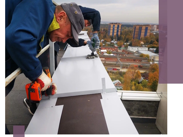 Монтаж парапетов в Балакове — установка прочных металлических ограждений