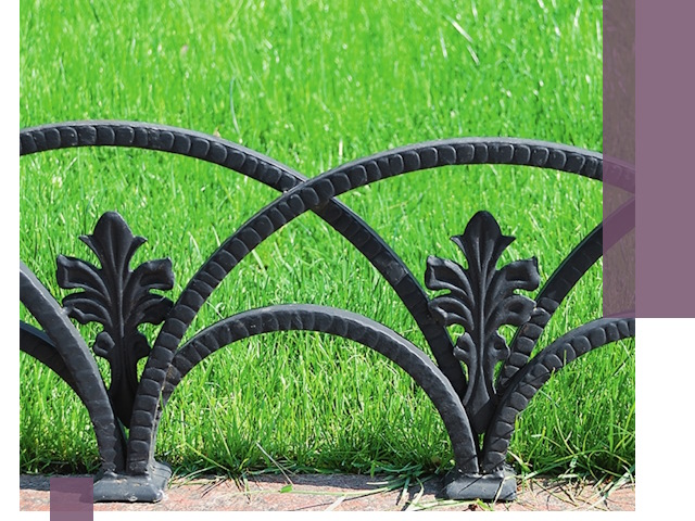 Декоративные металлические бордюры под ключ в Балакове