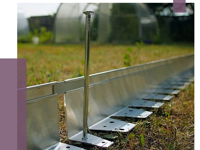 Металлические бордюры для газона в Балакове от 4274 руб. | ПРОЛЁТ-Блк