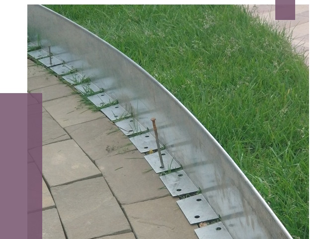 Металлические бордюры для тротуаров в Балакове от 8650 руб.