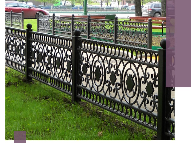 Секционные газонные ограждения под ключ в Балакове