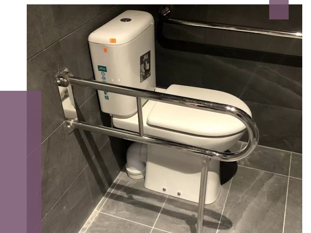 Поручни для санузлов в Балакове от 4274 руб. | ПРОЛЁТ-Блк